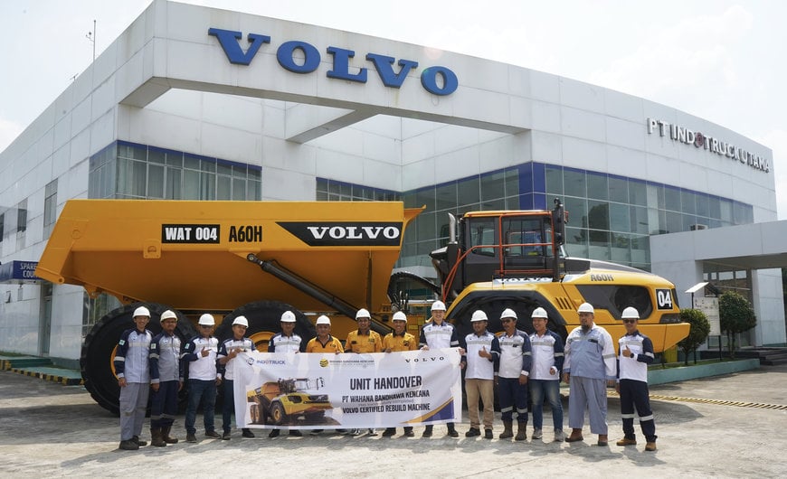 First A60H VCRM Machine handed over to customer in Indonesia